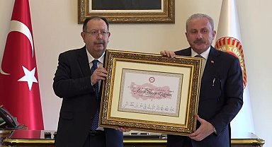 Cumhurbaşkanı Erdoğan'ın mazbatası TBMM Başkanı Şentop'a teslim edildi