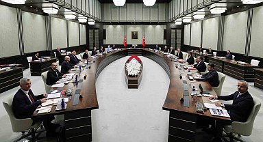 Cumhurbaşkanlığı Kabinesi, Cumhurbaşkanı Recep Tayyip Erdoğan başkanlığında Beştepe'de toplandı.