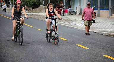 Dalaman Seyfettin İnce Caddesinde asfalt çalışması tamamlandı