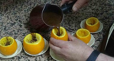 Damak çatlatan lezzet; portakalda kahve