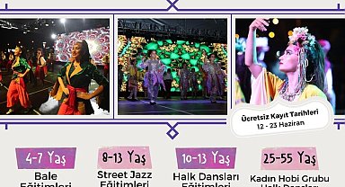 Dans eğitimleri için başvurular başladı