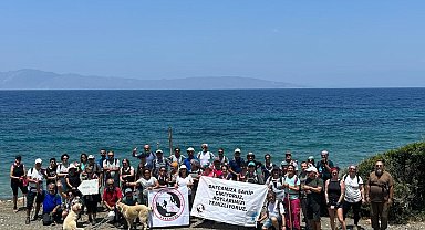 Datça'da Barkas Koyu temizlendi