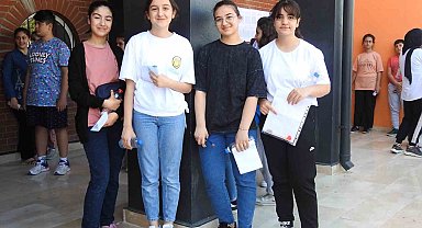 Deprem bölgesi Kilis'te LGS sınavı başladı