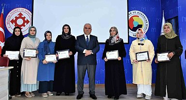 Deprem bölgesinde görev alan personele 'Başarı Belgesi' verildi