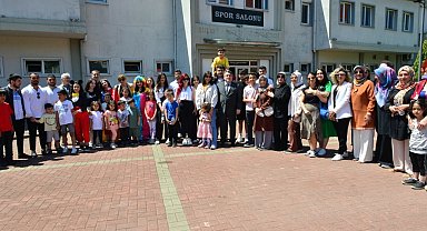 Depremzede çocukları ZBEÜ'de ağırladılar