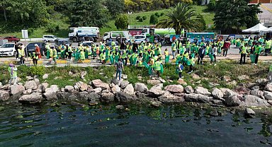 Derince'de çevre temizliği etkinliği
