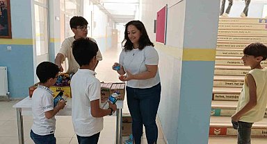 Dicle'nin sınavla öğrenci alan tek nitelikli okulunda 5. ve 6. sınıflar için kabul sınavı yapıldı