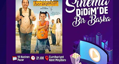 Didim'de Babalar Günü'ne özel arabalı sinema etkinliği