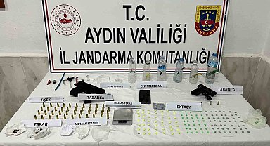 Didim'de jandarmadan uyuşturucu operasyonu