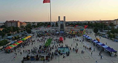 Didimli çocuklar festivalde doyasıya eğlendi