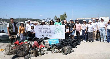 Didimli miniklerden çöp ve atık toplama etkinliği