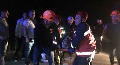 Direksiyon başında kalp krizi geçirdi: 112'yi aradığı esnada aracıyla şarampole devrildi