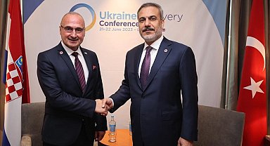 Dışişleri Bakanı Fidan, Hırvat ve Ukraynalı mevkidaşları ile görüştü