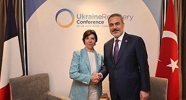 Dışişleri Bakanı Fidan, İngiliz ve Fransız mevkidaşları ile görüştü