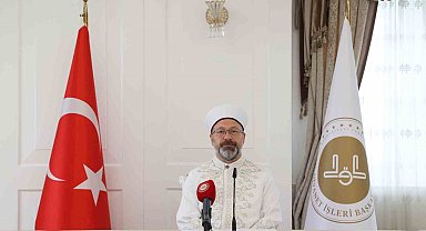 Diyanet İşleri Başkanı Erbaş: "Milletimizin desteğiyle mazlumların elinden tutmaya bu sene de devam edeceğiz"