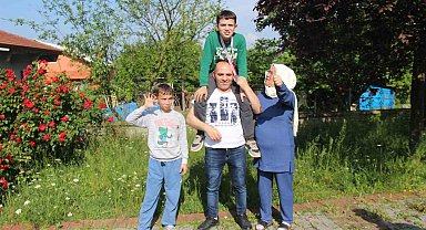 Doktorlar 'Yürüyemez' demişti, şimdilerde atletizm branşında ter döküyor