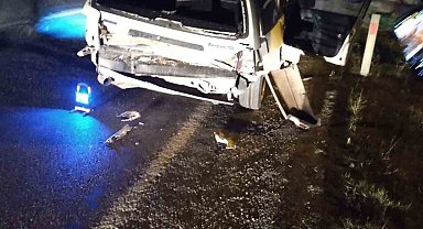 Düğün dönüşü kaza yaptılar: 4 yaralı