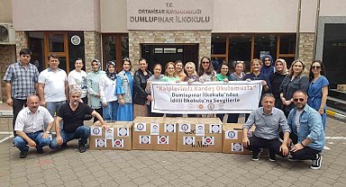 Dumlupınar'dan İdilli'ye kardeş eli uzandı