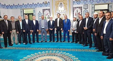 Dursunlar köyünde merkez camii dualarla açıldı