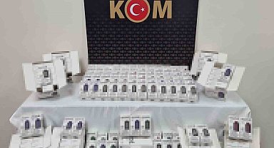 Düzce'de 282 adet kaçak elektronik sigara ele geçirildi