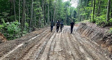 Düzce'de yeni yol çalışmaları tüm hızıyla devam ediyor