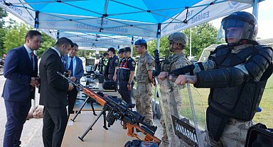 Edirne'de jandarmanın birimleri tanıtıldı