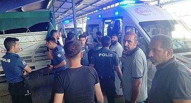 Edirne'de pazarda taşlı sopalı kavga: 2 yaralı