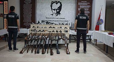 Edirne'de "Kukla 22" operasyonunda adeta cephanelik çıktı