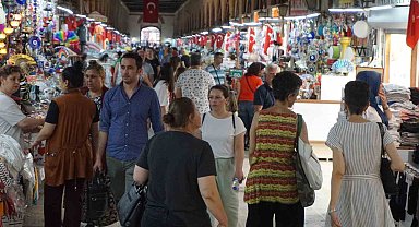 Edirne'deki tarihi çarşılarda 'Kurban Bayramı' hareketliliği başladı