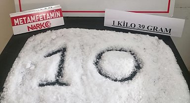 Edremit'te bir kilogram uyuşturucu ele geçirildi