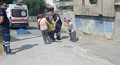 Edremit'te ölüm, evine ekmek götürürken yakaladı