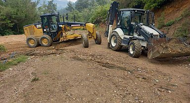 Efeler Belediyesi'nden kapanan yollara müdahale