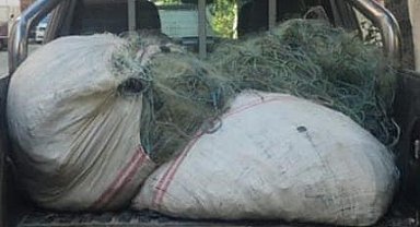 Eğirdir Gölü'nde sudak avcılığı yapan balıkçıya para cezası kesildi