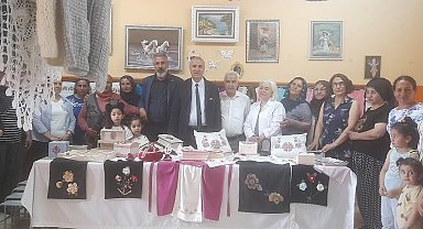 Elazığ'da kadınların el emekleri görücüye çıktı