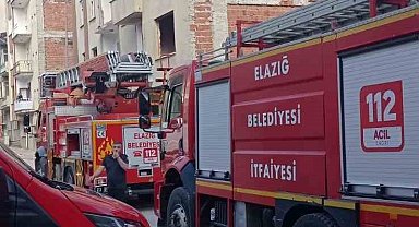 Elazığ'da korkutan yangın