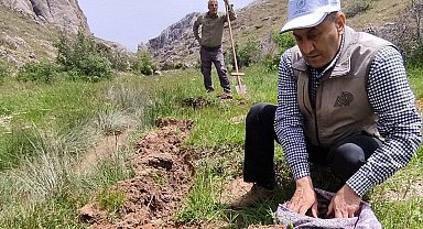 Elazığ'da salep soğanı toplayan 13 kişiye 1 milyon 518 bin lira ceza