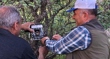 Elazığ'da yaban hayatını görüntüleyen fotokapanların bakımı yapıldı