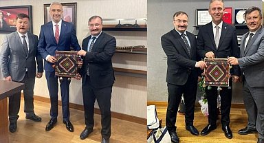 Emetli başkanlar, AK Parti milletvekillerine "Hayırlı olsun" dileklerini iletti