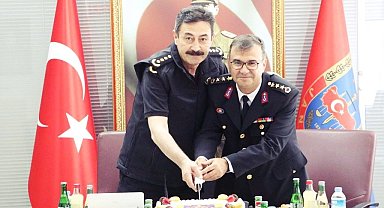 Emniyet Müdürü Temiz'den İl Jandarma Komutanlığı'na ziyaret