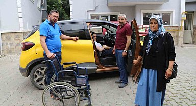 Engelli Elif Sude'nin okuma azmi