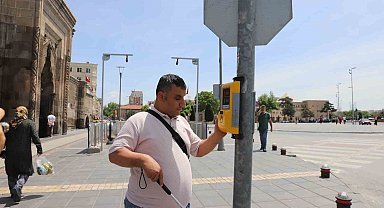 Engelli vatandaşlar için 'Erişilebilir yaya butonları'