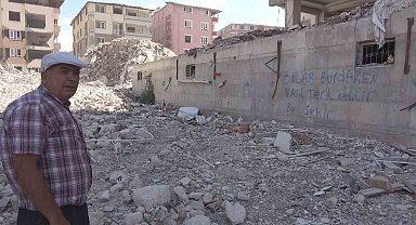 Enkaz kent Hatay'da duygusal yıkım