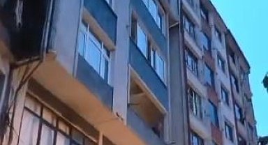 Epilepsi nöbeti balkonda çamaşır asarken yakaladı