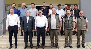 Erdemli'de orman yangınlarına karşı 7 ayrı noktaya ilk müdahale ekibi