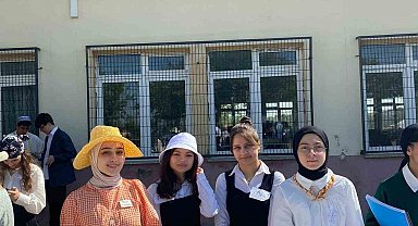 Ergene'de öğrenciler roman kahramanlarını canlandırdı