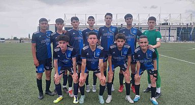 Erkiletspor U15 Takımı, şampiyonaya galibiyetle başladı