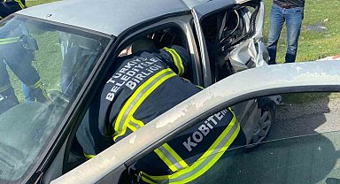 Erzincan'da trafik kazası: 4 yaralı