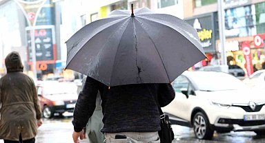 Erzincan'da yağmur yağışı