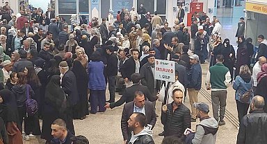 Erzurum'dan hac kafileleri gitmeye devam ediyor