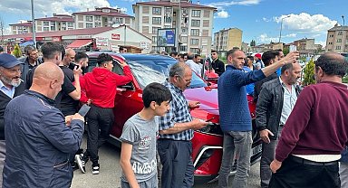 Erzurum'un ilk Togg'una büyük ilgi
